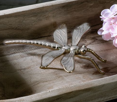 Golden Metal Dragonfly