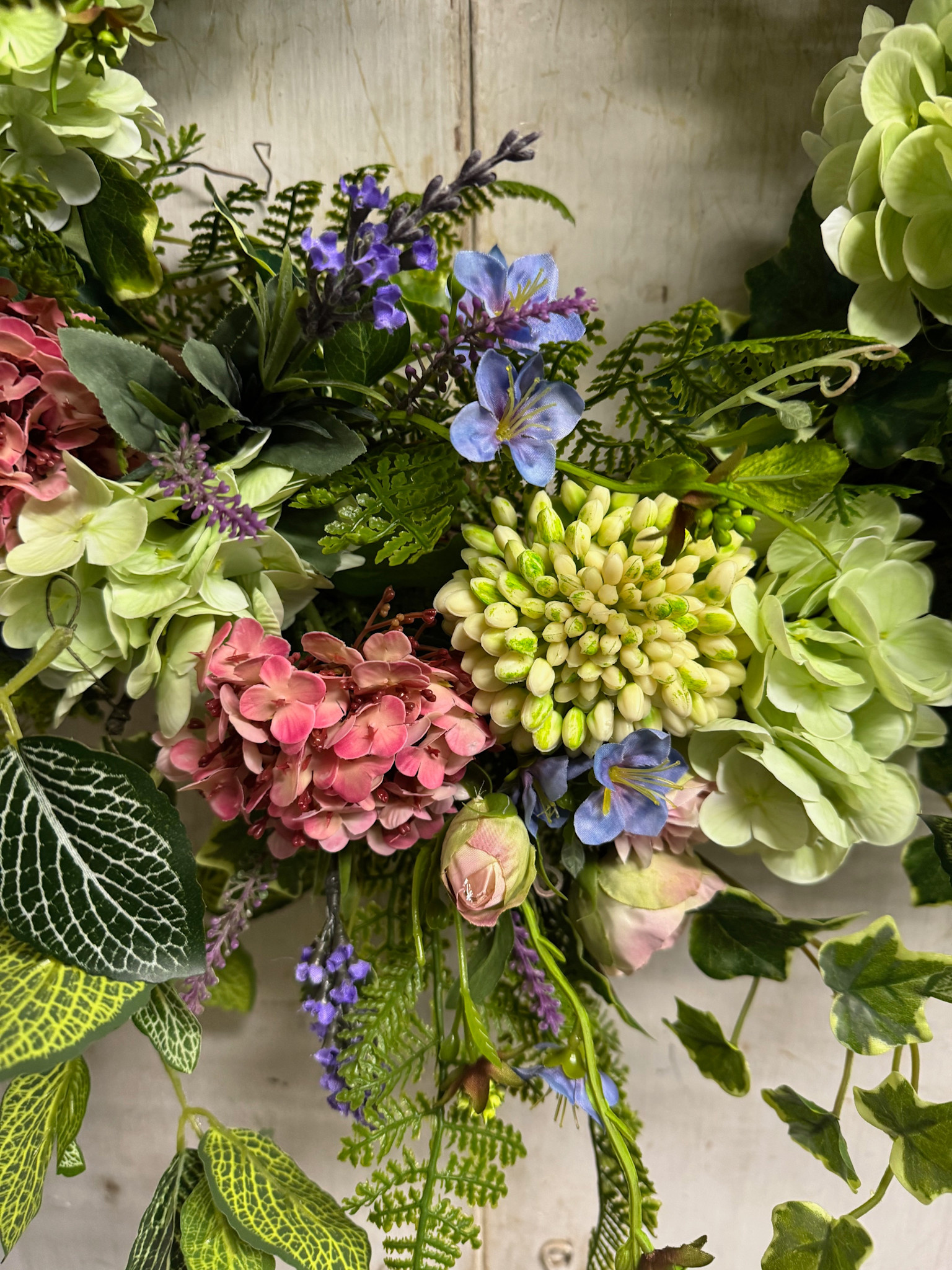 Custom Summers Day Garden Wreath