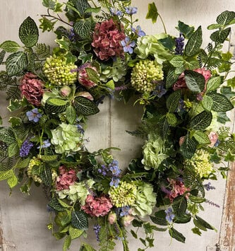 Custom Summers Day Garden Wreath