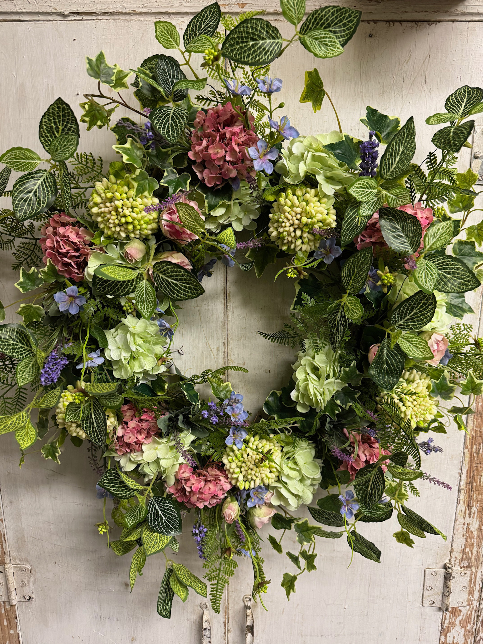 Custom Summers Day Garden Wreath