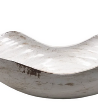 20.5" Ceramic Handled Basket