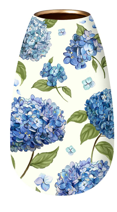 The Blue Hydrangea Collection Vase (2-Sizes)