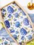 The Hydrangea Collection Wooden Serving Tray