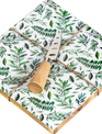 Green Vine Wooden Cheese Board w/ Knife (2-Styles)