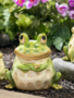 Set of 3 Spotted Garden Toads