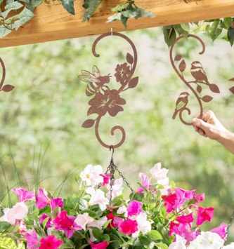 Rustic Metal Plant Hanger (4-Styles)