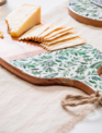 Large Wooden Green Vine Cutting Board