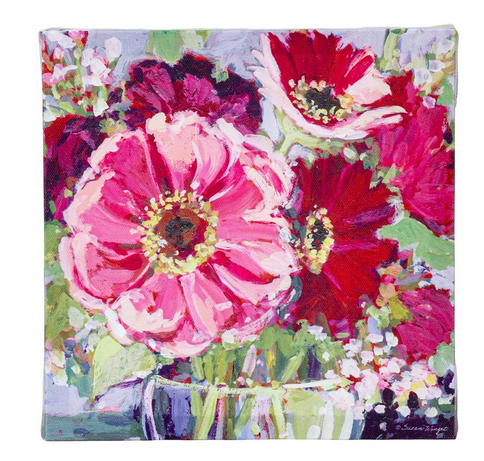 Small Floral Canvas Wall Art (4-Styles)