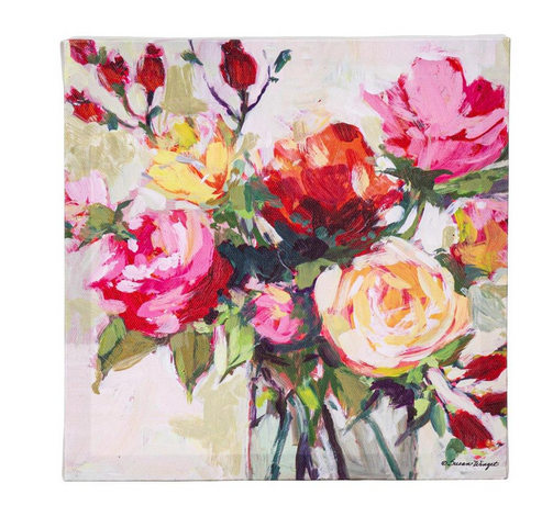 Small Floral Canvas Wall Art (4-Styles)