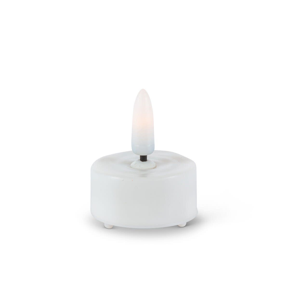 Set of 4 Flame Wick LED Tea Lights