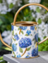 Blue Hydrangea Watering Can
