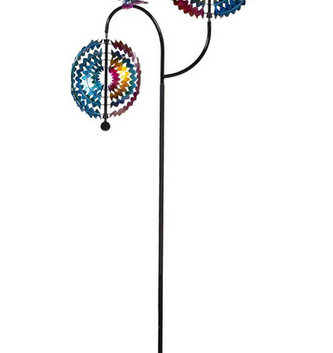73" Rainbow Whirl Wind Spinner
