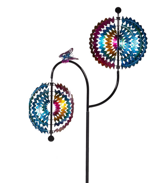 73" Rainbow Whirl Wind Spinner