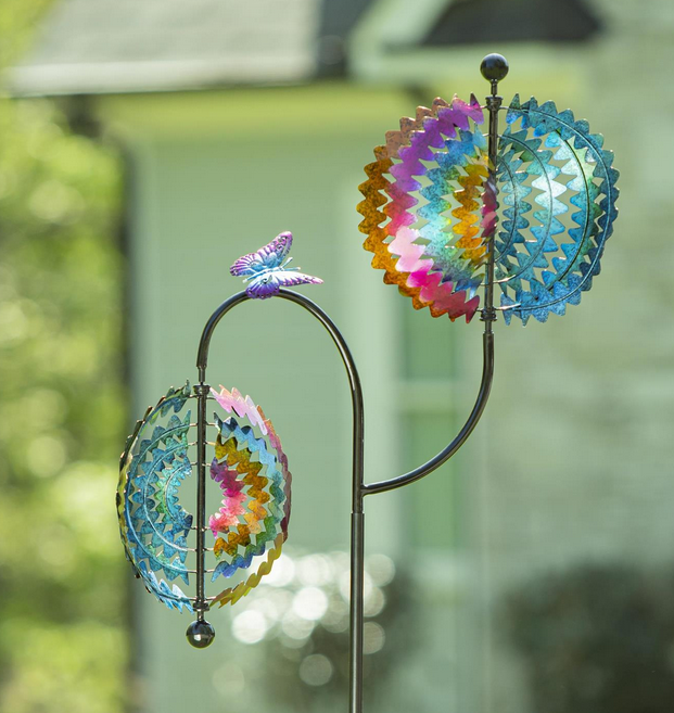 73" Rainbow Whirl Wind Spinner