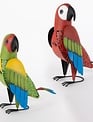 LED Solar Colorful Parrot