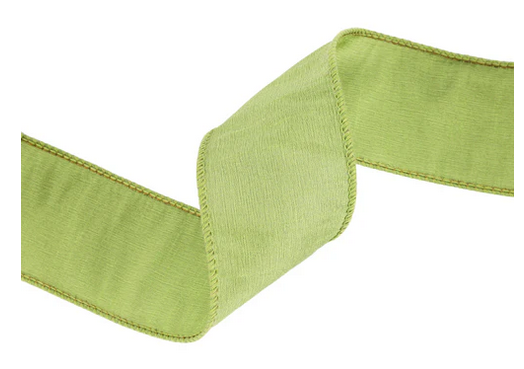 2.5" Dupioni Solid  Ribbon 10 YDS (3-Colors)