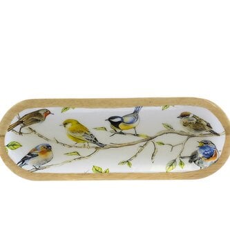 Birds on Branch Oval Tray