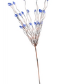 Blue Beaded Tree Stake