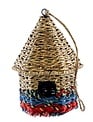 Handmade Rattan Nesting Birdhouse