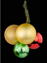 Four Ball Ornament Cluster