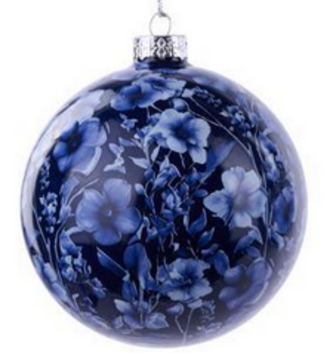 Floral Chinoiserie Ornament (2 Colors)