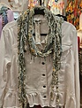 Handmade Trailing Wildflower Scarf By: Monkey Mango