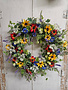 Custom Wildflower Wreath