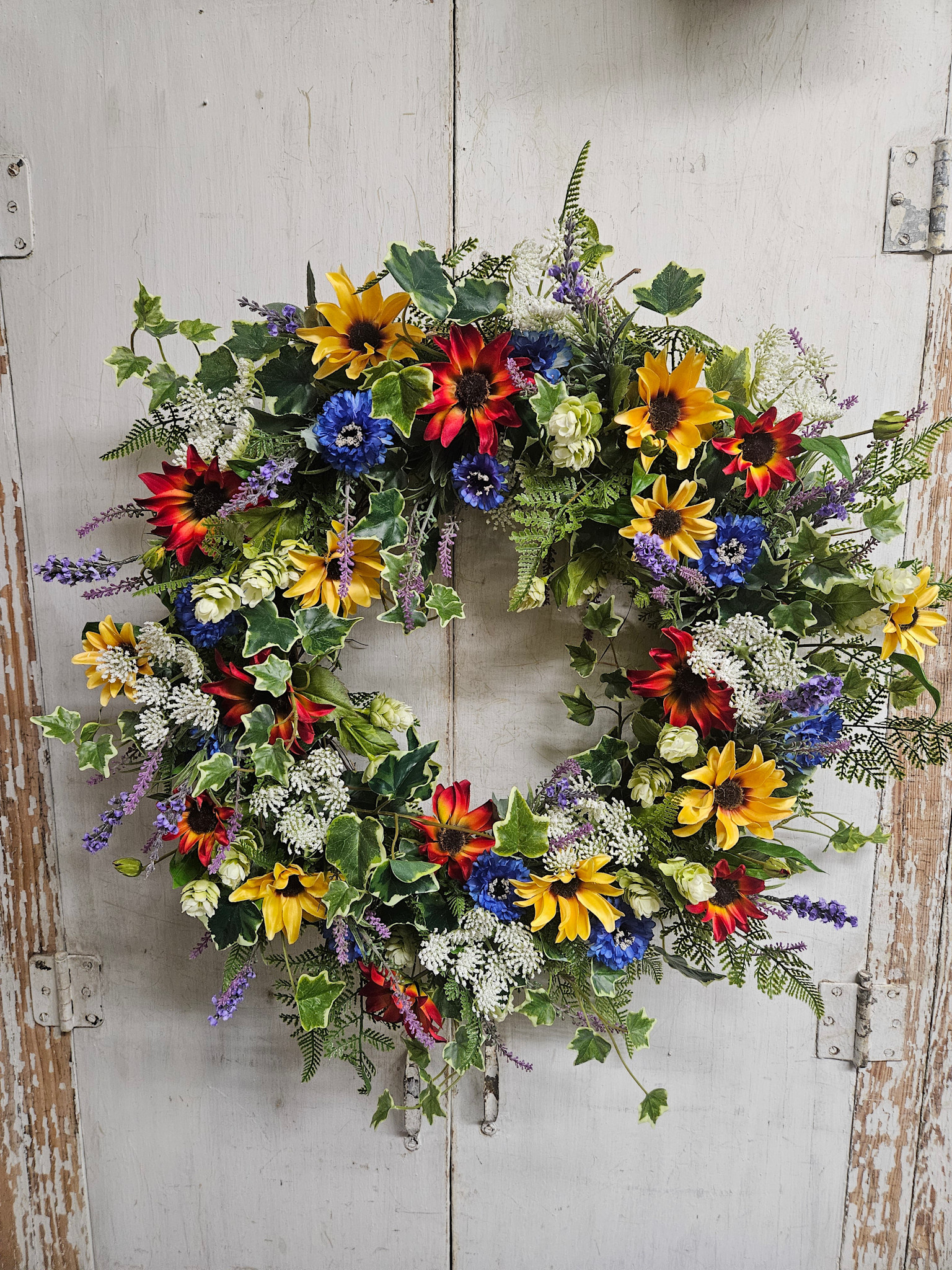 Custom Wildflower Wreath