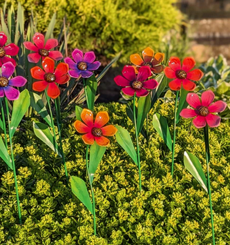 Lil Sunshine Flower Stake (5-Colors)
