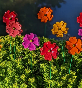 Starburst Flower Stake (5-Colors)