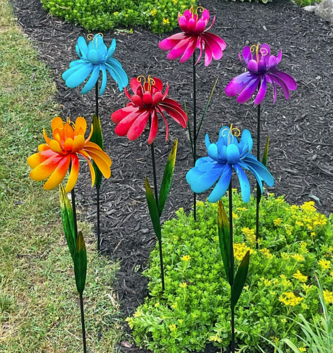 Spinning Wildflower Garden Stake (6-Colors)