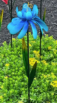 Spinning Wildflower Garden Stake