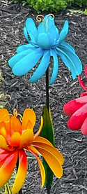 Spinning Wildflower Garden Stake