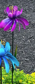 Spinning Wildflower Garden Stake