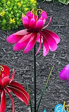 Spinning Wildflower Garden Stake