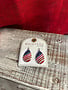 Teardrop Stars and Stripes Earrings