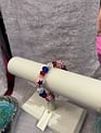 Patriotic Fireworks Stretch Bracelet