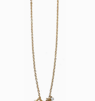 Mixed Pearl Cluster Necklace