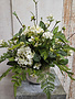 Custom Hydrangea and Rose Myrtle Arrangement