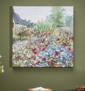 Perennial Garden Canvas