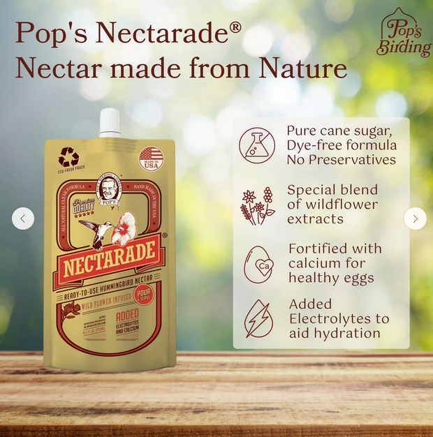 Ready to Use Nectarade Hummingbird Food 8.5 oz