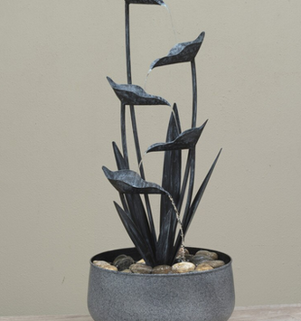 Whispering Calla Garden Fountain