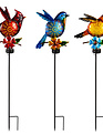 36" Solar Bird Garden Stake (3-Styles)