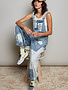 Vintage Patchwork Denim Overall By: POL