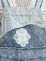 Vintage Patchwork Denim Overall By: POL
