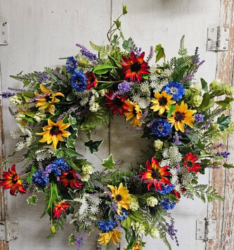 Custom Summer Beauty Wreath
