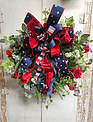 Custom Americana Wreath