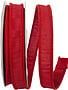 7/8" x 10 Yards Solid Patriotic Red Wired Ribbon