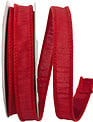 7/8" x 10 Yards Solid Patriotic Red Wired Ribbon