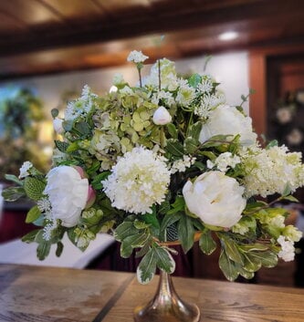 Custom English Garden Centerpiece